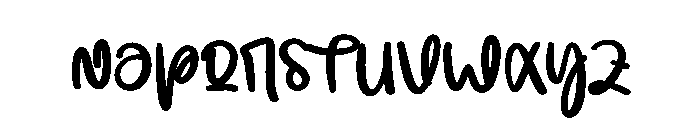 Hollywood2 Font LOWERCASE