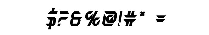 Holo-Jacket Bold Italic Font OTHER CHARS
