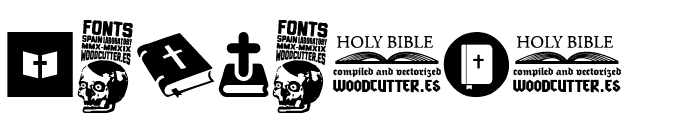 Holy Bible Font OTHER CHARS