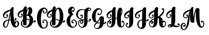 Holy Christmas Font UPPERCASE