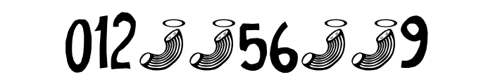 Holy Macaroni DEMO Regular Font OTHER CHARS