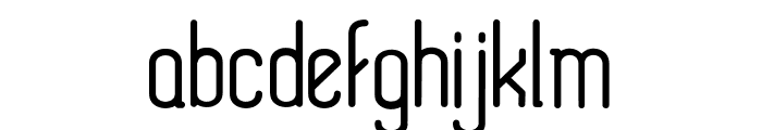 HolySans-Light Font LOWERCASE