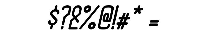 HolySans-Oblique Font OTHER CHARS