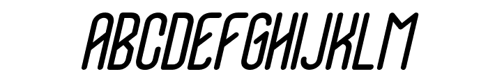 HolySans-Oblique Font UPPERCASE