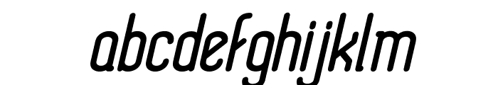 HolySans-Oblique Font LOWERCASE