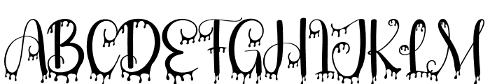 Holyblood Font UPPERCASE