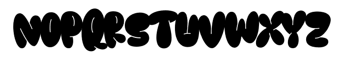 HolymolyDisplayFreePersonal-R Font UPPERCASE