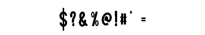 Home Alone1 Font OTHER CHARS