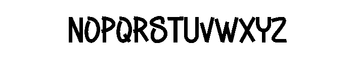 Home Alone1 Font UPPERCASE
