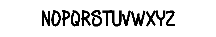 Home Alone1 Font LOWERCASE