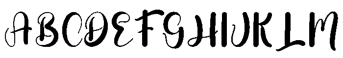 Home Designer Font UPPERCASE