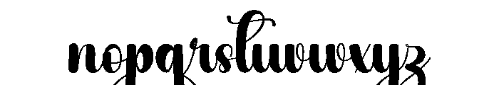 Home Designer Font LOWERCASE