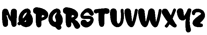 Home Work Font UPPERCASE