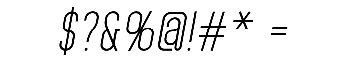 HomePlanetBB-Italic Font OTHER CHARS