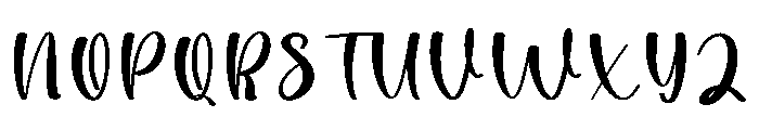 Homeday2 Font UPPERCASE