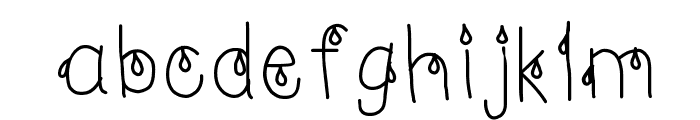 HomegirlFoolToCry Font LOWERCASE