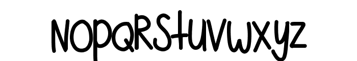 HomegirlSharpie Font LOWERCASE