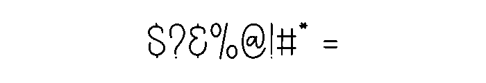 Homerun Font OTHER CHARS