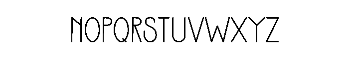 Homerun Font UPPERCASE