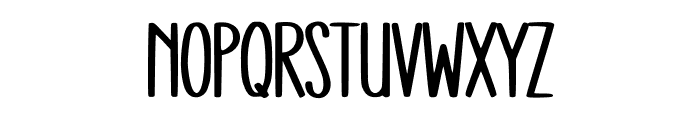 Homeschool Font LOWERCASE