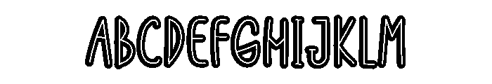 Homesweet Font UPPERCASE