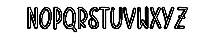 Homesweet Font UPPERCASE