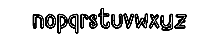 Homesweet Font LOWERCASE