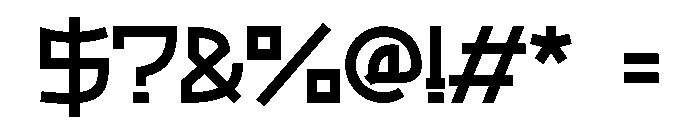 Hondagi Demo Regular Font OTHER CHARS