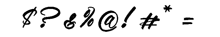 Honestlife Font OTHER CHARS