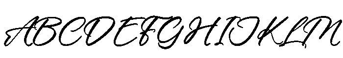 Honestlife Font UPPERCASE