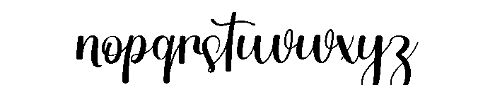 Honey Beautiful Font LOWERCASE