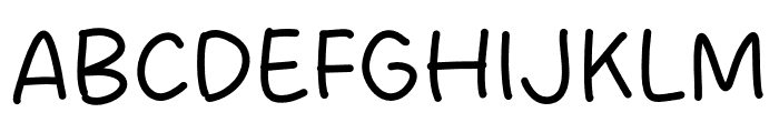 Honey Brown Font UPPERCASE