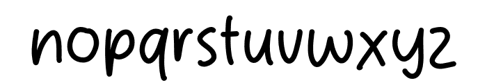 Honey Brown Font LOWERCASE