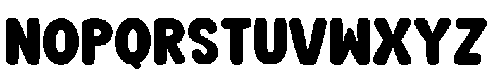 Honey Bubble Regular Font UPPERCASE