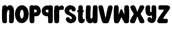Honey Bubble Regular Font LOWERCASE