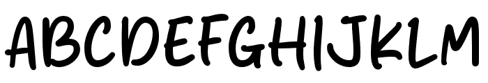 Honey Monly Font UPPERCASE
