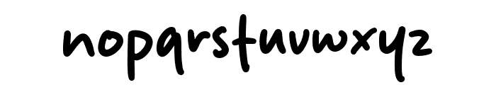 Honey Monly Font LOWERCASE