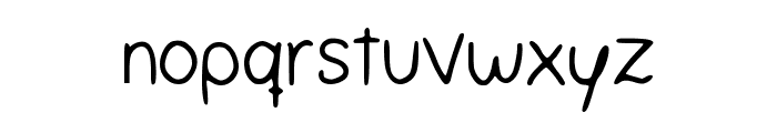 Honey Regular Font LOWERCASE