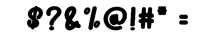 Honey Sweet Font OTHER CHARS