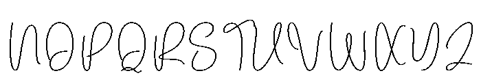 Honey2 Font UPPERCASE