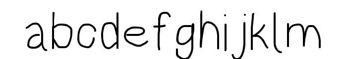 HoneyBee Light Font LOWERCASE