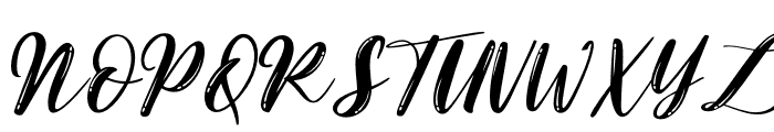 HoneyMoon Font UPPERCASE