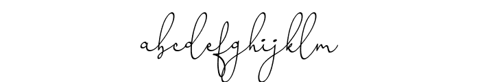 Honeymoon Avenue Script Font LOWERCASE