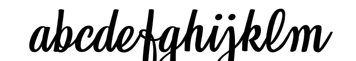 Honeymoon Personal Use Font LOWERCASE