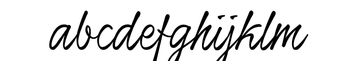 Honeymoon Up PERSONAL USE Font LOWERCASE