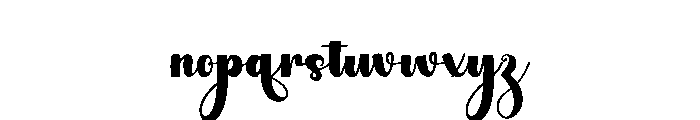 Honeys Font LOWERCASE