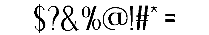 Honkyman Font OTHER CHARS