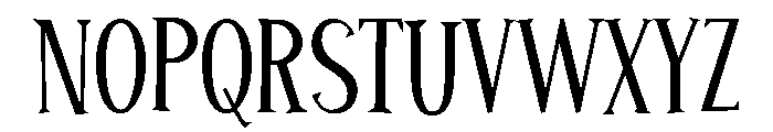 Honkyman Font UPPERCASE