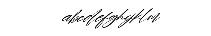 Honney Suggary Italic Font LOWERCASE