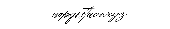 Honney Suggary Italic Font LOWERCASE